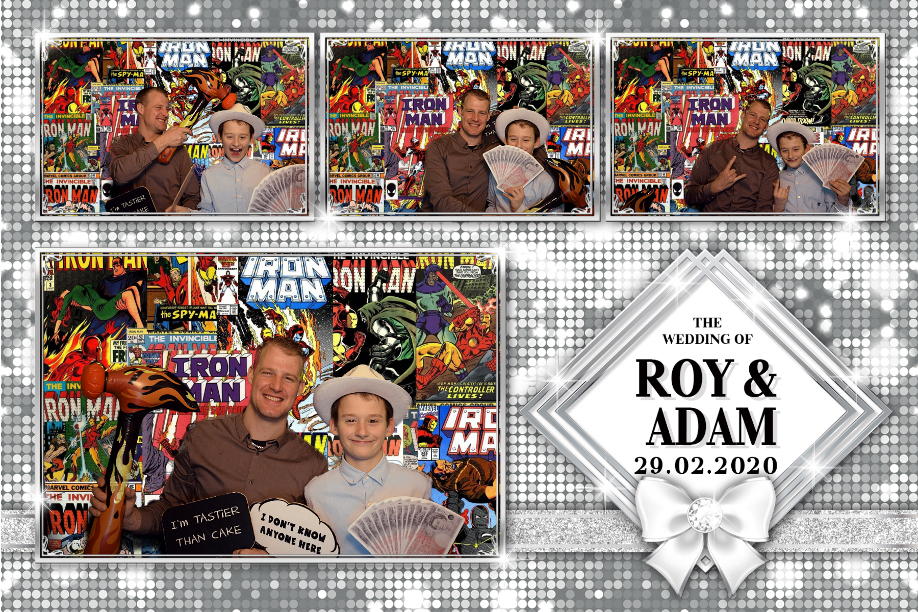 Roy and Adam | View more photos from the event at gallery.blissbooth.co.uk/u/BlissBooth/Roy-and-Adam